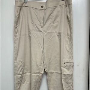 Chico's Cream Crop Pants